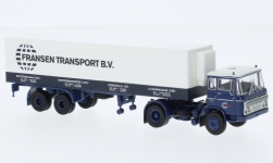 Brekina 85294 - H0 - DAF FT 2600 Kühlkoffer-Sattelzug Fransen - neues Design